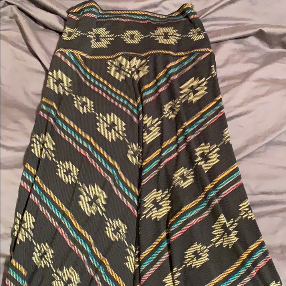 Aztec maxi skirt